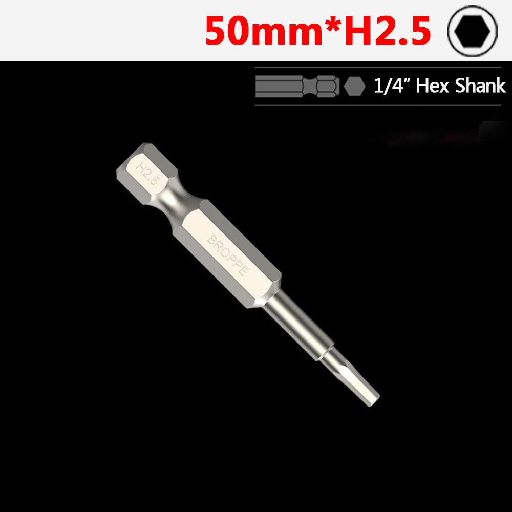 10 x SabreCut SCTKA10 50mm T10 T15 T20 T27 T30 T40 Slagschroevendraaier Bits Set Single Ended Torx 10 15 20 27 30 40 Heavy Duty inclusief opbergdoos