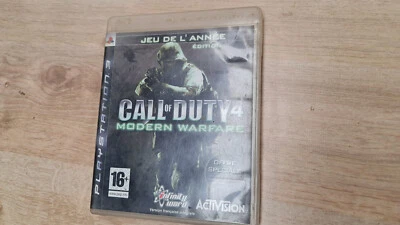 Call Of Duty 4 Modern Warfare Edition Jeu de l'Année PS3 🇫🇷 complet - Photo 1/4