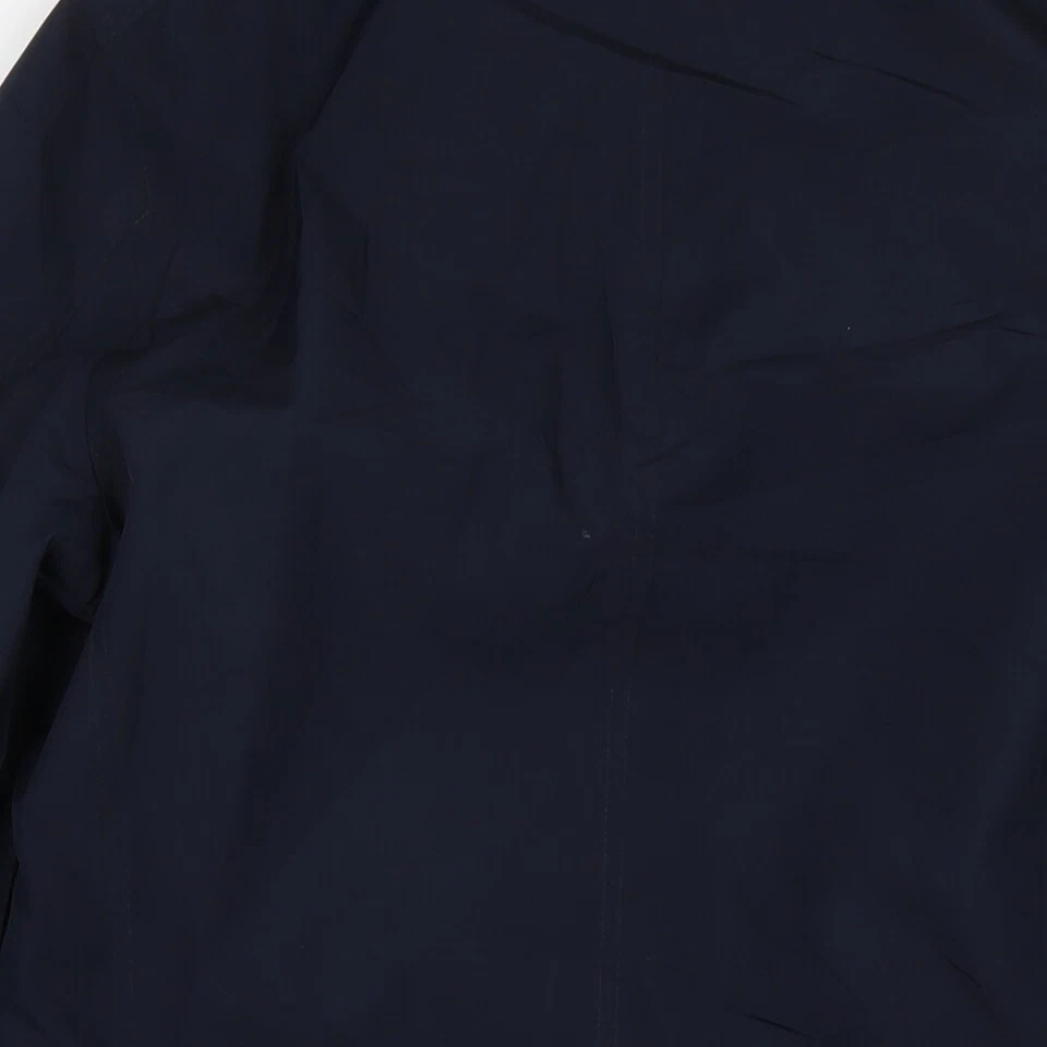 Marks and Spencer Mens Blue Trench Coat Jacket Size S Button - Image 4 of 4