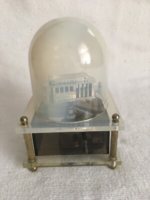 Westland Original Cable Car Music Box   I Left My Heart In San Francisco  Works
