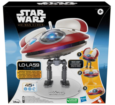 NEW HASBRO STAR WARS OBI-WAN KENOBI L0-LA59 (LOLA) DROID ANIMATRONIC EDITION TOY