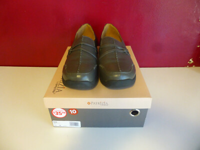 Comfortview Shoes Women Sz 10M Slip-On/Loafer Natalia Flat Gray Faux Leather