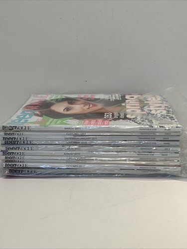 10 Teen Vogue Magazine Lot