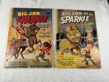 Big Jon and Sparkie #3  Ziff-Davis Golden Age Comic! 1952 Read description