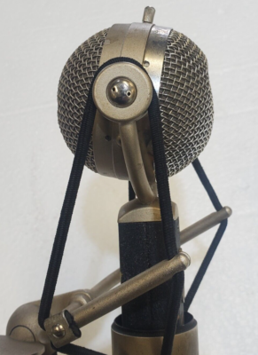 Vintage Blue Dragonfly Condenser Microphone Made in LATVIA