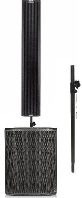 dB Technologies INGENIA IG4T Pro Powered Speaker + DB SUB 618 Active 18''  + Pole