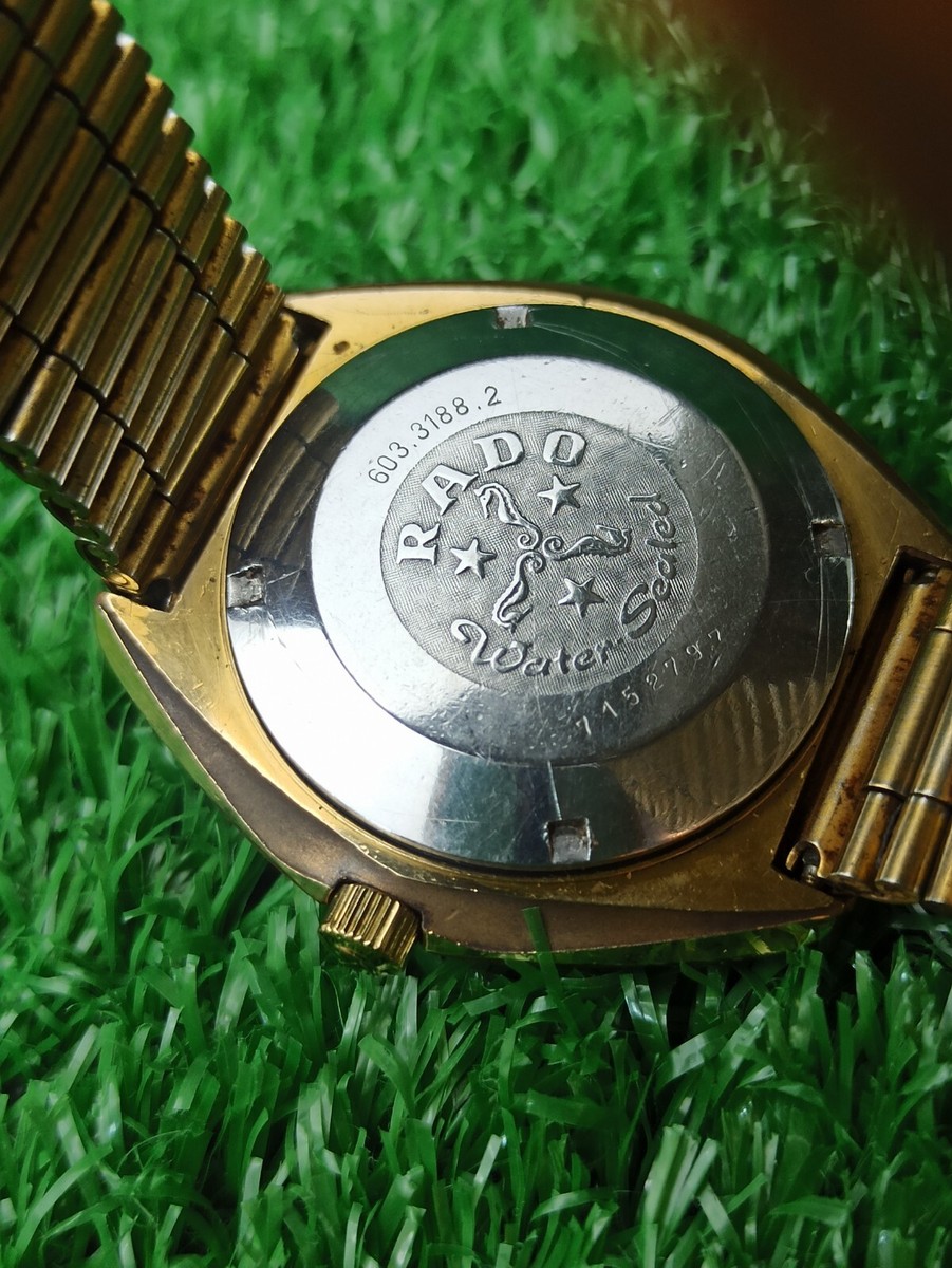 ORIGINAL RADO COMPANION WATCH AUTOMATIC 70s SWISS RARE GOLD PLATED