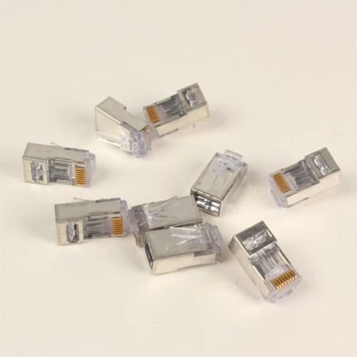 Platinum Tools 105020 100-Pack Shielded EZ-RJ45 Connectors for CAT5e CAT6 - Image 3 of 3