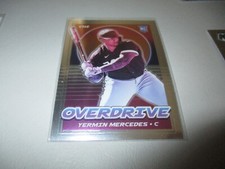 Yermin Mercedes 2021 Panini Chronicles Overdrive RC #13