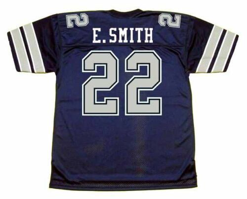 Vintage Dallas Cowboys #22 Emmitt Smith Team NFL Wilson Jersey