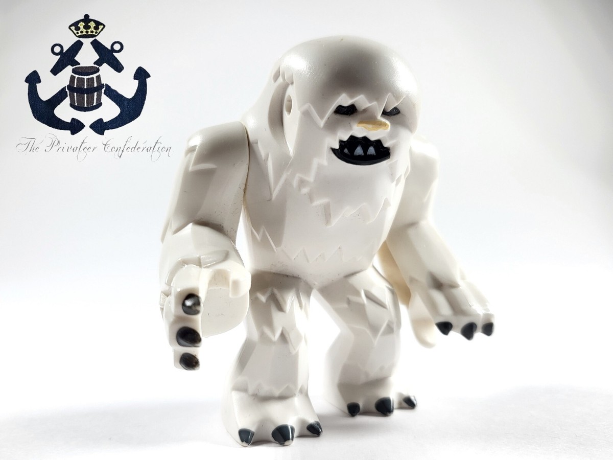 LEGO Star Wars Minifigure Wampa Hoth White Fur Animal Creature (READ) 75098  8089