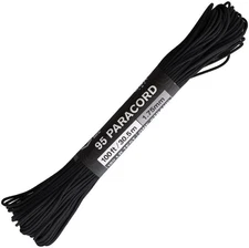 New Atwood Rope MFG 95 Paracord Black 95-S01 BLACK