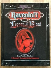 Vintage - Ravenloft - Legacy of Blood Great Families of the Core - d20