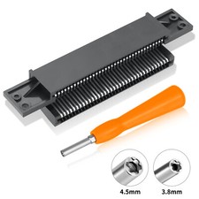 72 Pin Cartridge Slot Connector, 3.8mm 4.5mm Screwdriver, For NES 8 Bit System