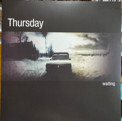 Thursday Waiting Limited BLACK IN CLEAR Vinyl LP NEW/SEALED