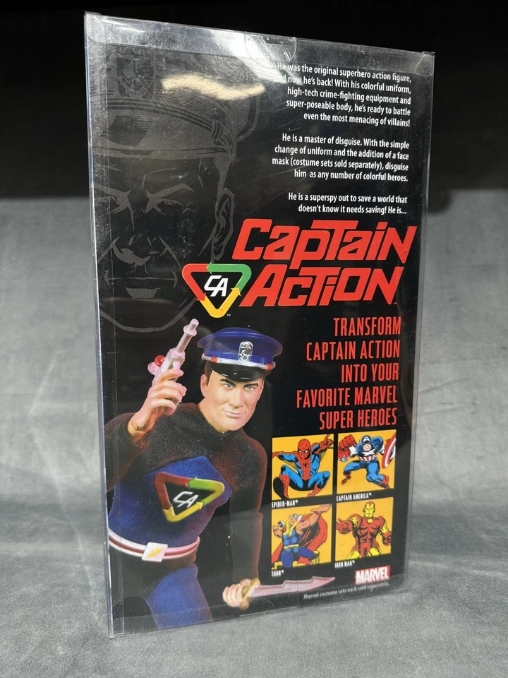 Figura de acción Captain Action ARCTIC ADVENTURER 11,5" ronda 2 Marvel 2012 nueva en caja Foto 3 de 4