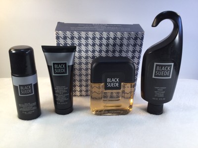 black suede cologne