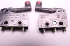 5 Stk. MICROSCHALTER MIKROSCHALTER CHERRY G61 1 Wechsler 5A 250 VAC mit Rolle