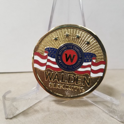 Walden Security Setting The Standard By Setting The Example Challenge Coin - Picture 1 of 10