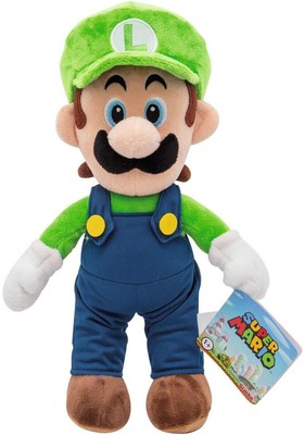 Super Mario: Luigi Plüsch 30cm Simba Toys
