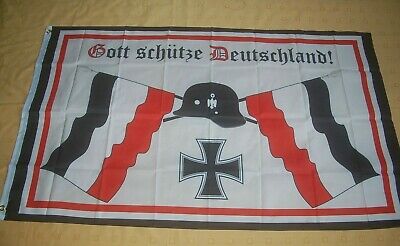 Fahne Gott mit uns Kaiserreich Hissflagge 90 x 150 cm Flagge