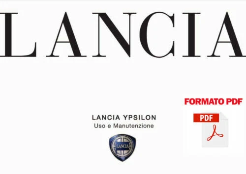 Manuali e istruzioni Y per auto per Lancia