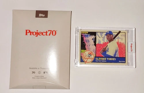 TOPPS PROJECT 70 GLEYBAR TORRES YANKEES BY NEW YORK NICO 1960 CARD #65