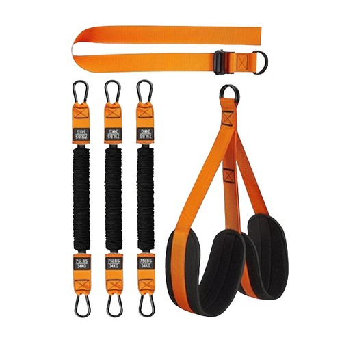 LEXIL Portable Pilates Bar Exercise Kit - Stackable 3 Pairs Resistance Bands (15, 20, 30 lbs Home Gym Equipment for Men and Women, Workout Kit for Body Toning, with Fitness Video (Purple