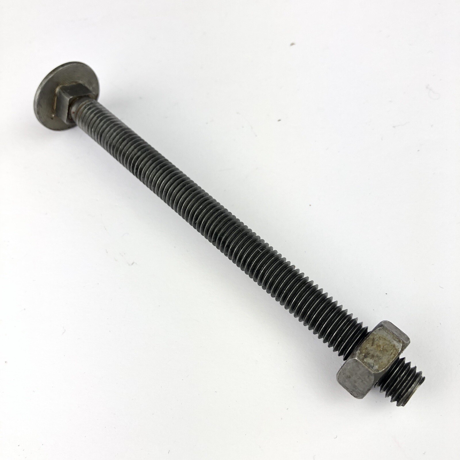 METAL MATE COACH BOLTS CUP SQUARE HEAD HEX BOLT & NUTS M10 x 130mm 10 pairs.