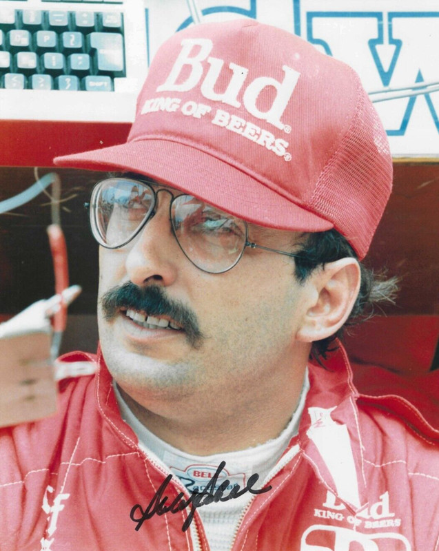 Autographed  Bobby Rahal CART  Indy Car Racing Photograph