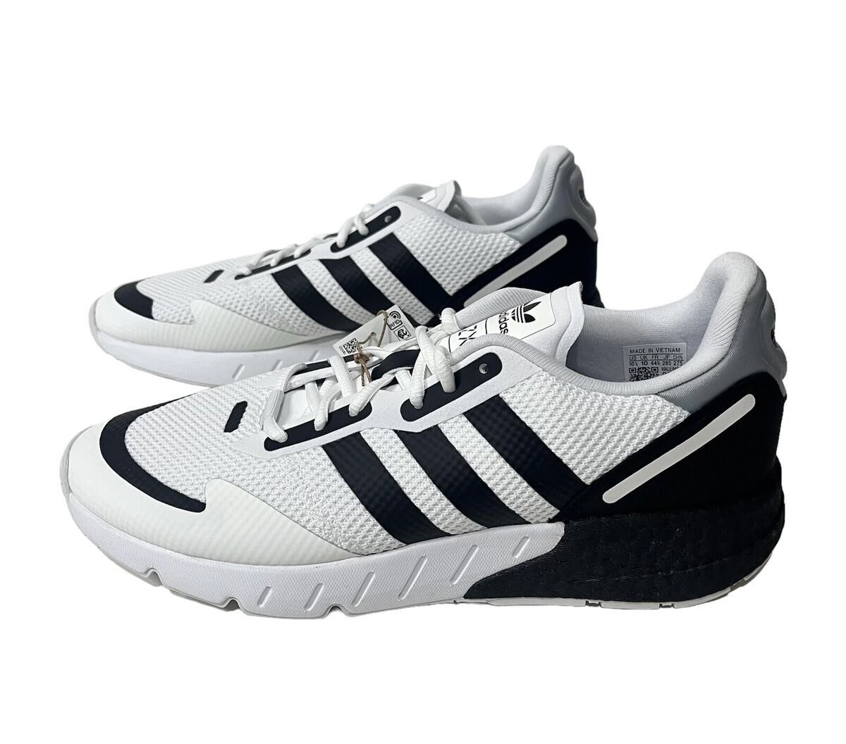 Adidas Men Ultra Originals ZX 1K Boost Black/White Running Adidas Men Ultra Originals ZX 1K Boost Black/White Running