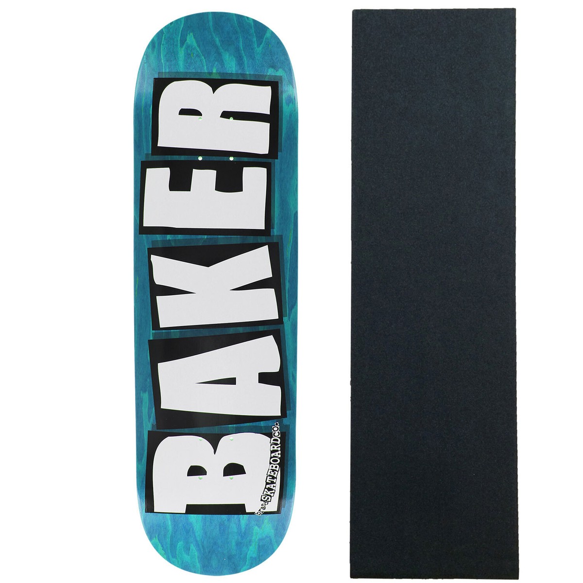 Baker Skateboard Deck Brand Logo Veneers B2 Blue 8.25
