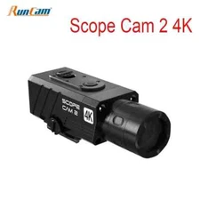 RunCam Scope Cam 2 4K Airsoft Camera Digital Zoom Customized Crosshairs IP64