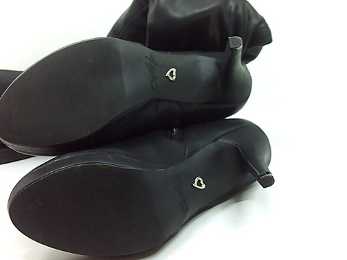 zwart Dames Sodi 6 grootte 636193219587 mode knie Beckie 0 neus Ily Thalia laarzen ronde qZxwR884