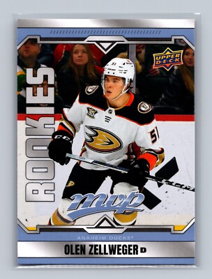 2024-25 Upper Deck MVP - SP Rookie Olen Zellweger #221 (RC) | eBay