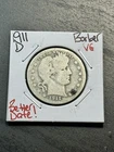 1911 D Barber Silver Quarter Good G+ Better Date Coin (Raw12050)