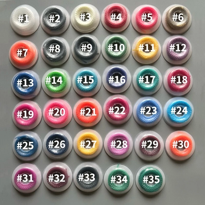 Bandas elásticas de goma para ortodoncia dental Power Chain cortas/largas/cerradas Foto 2 de 3