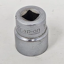 NEW Snap On Tools USA TMD16 1/4" Drive 1/2" 12 Point Shallow Chrome Socket