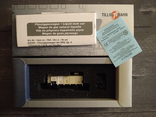 Tillig - TT - Flüssiggaswagen "Chem. Fabrik von Heyden" der DRG, Ep. II (502204) | Condition: Neu