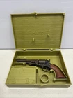 1974 Marx "Vintage Historic Guns" stagecoach pistol miniature toy, gun- 5"W