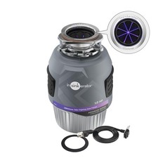 INSINKERATOR Evolution 1.0HP LED Garbage Disposal, Advanced Series Continuous...