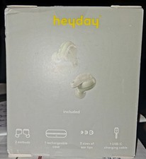True Wireless Earbuds Active Noise Cancelling - heyday - Translucent Matcha NEW