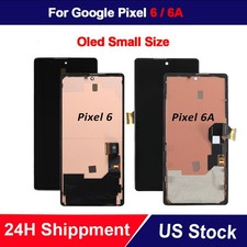 For Google Pixel 6 6A OLED Display LCD Touch Screen Digitizer Replacement Frame