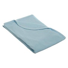 00 Cotton Thermal Waffle Toddler Cot Blanket 36" x 48" , 36" X 48" 1 Blue