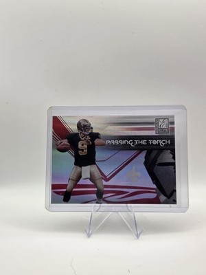 2007 Donruss Elite Passing the Torch Red DREW BREES PT-8 657/800 Saints