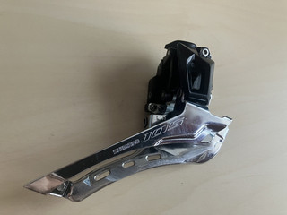 Shimano 105 FD R7000 Rennrad Umwerfer 2 x 11 fach Braze On Anlöt FD R7000 Black