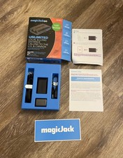 Magic Jack Go VOIP Phone Adapter Portable Home and On-The-Go Digital Phone