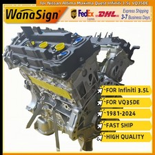 Long Block Engine Assembly For Nissan Maxima Infiniti I35 VQ35 VQ35DE V6 3.5L