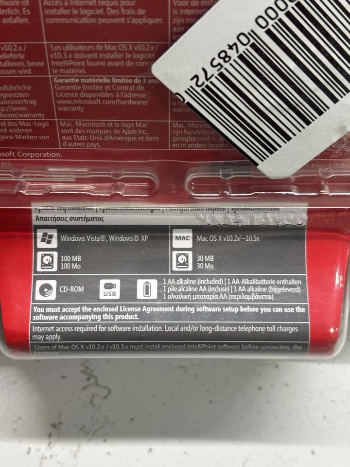 Microsoft Explorer Mini Mouse model 1363 Wireless USB Receiver - Image 3 of 4