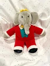 Gund 1988 - Barber the Elephant - 16” Plush Stuffy - Gently Used